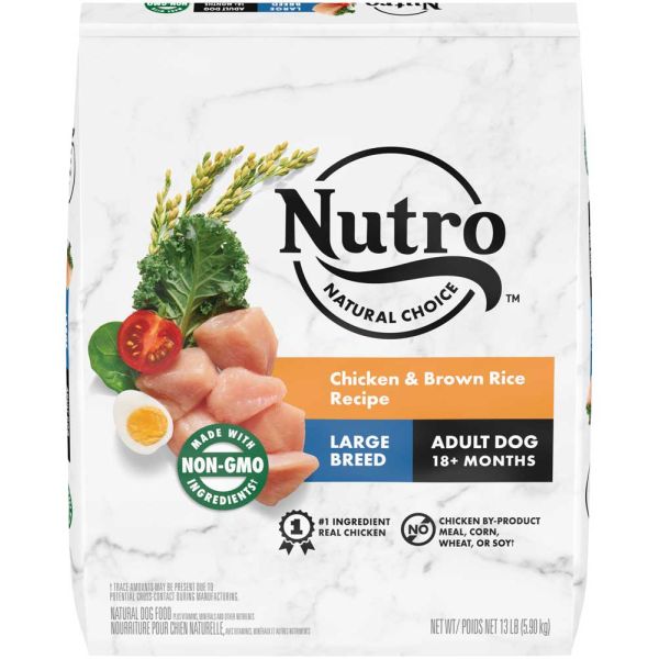 NUTRO Natural Choice Large Breed Adult Chicken Brown Rice 13lb