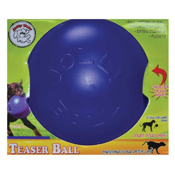 Jolly Ball Teaser Ball Blue 6in