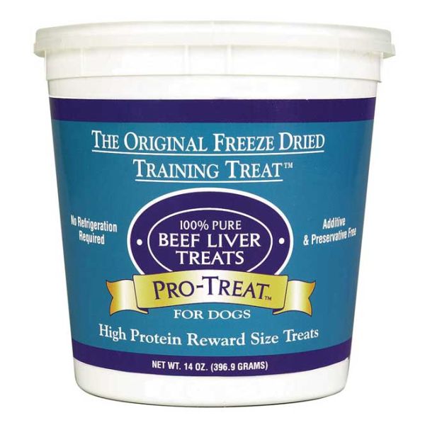 Pro Treat Freeze Dried Beef Liver Treats 14oz