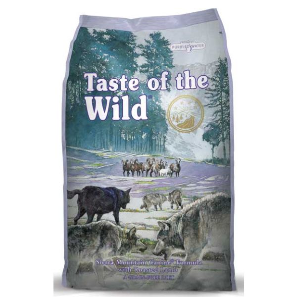 Taste of the Wild Dog Sierra Mountain with Roasted Lamb 28lb