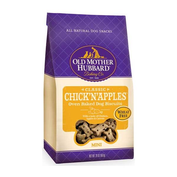 Old Mother Hubbard Classic Mini Chicken N Apples Biscuits 20oz