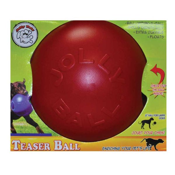 Jolly Ball Teaser Ball Red 6in