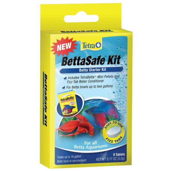 BettaSafe Water Conditioner for Betta Fish Kit Tablet 8pk