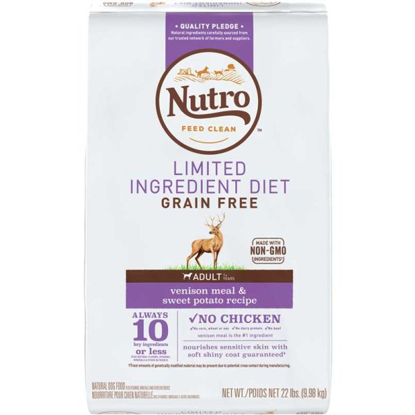 Venison and potato dog food 2025
