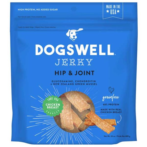 Dogswell hip shop and joint jerky