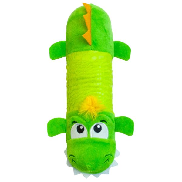 Petstages Big Squeak Stuffing Free Gator