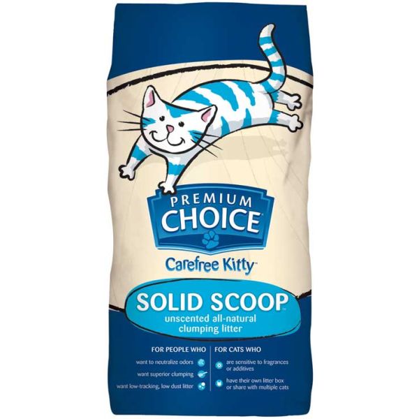 Unscented scoopable cat litter clearance