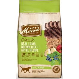 Merrick Classic Real Lamb with Brown Rice Apple