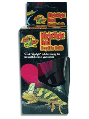Zoo med nightlight clearance red reptile bulb