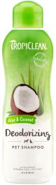 TropiClean Aloe & Coconut Deodorizing Shampoo for Pets, 20oz