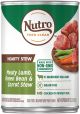 NUTRO Hearty Stews Meaty Lamb, Green Bean & Carrot Stew 12.5oz can
