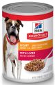 Science Diet Light with Liver 13oz can