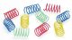 Wide Colorful Springs 10 pack