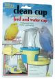 Clean Cup Feed And Water Cup Small
