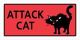 Attack Cat Sign 5x10