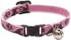 Cat Collar with Bell 1/2in Wide x 8-12 Inch - Tickled Pink