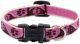 Tickled Pink Adjustable Dog Collar 10-16 Inch