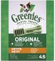 Greenies Original Dental Chew -  Petite 45 piece