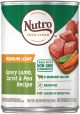 NUTRO Premium Loaf Savory Lamb, Carrot & Pea Recipe Pate 12.5oz can