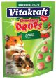 Vitakraft Drops with Strawberry for Hamsters 5.3oz