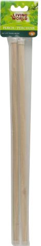 LIVING WORLD Wooden Perches Parakeet 12in 2pk