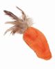 Refillable Catnip Toy - Feather Top Carrot