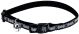 Reflective Adjustable Breakaway Cat Collar Black Diamond Plate - 3/8