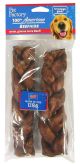 TREATLY USA Beefhide Braids Beef 7in/2pk