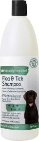 MIRACLE CARE Naturally Formulated Flea & Tick Shampoo for Dogs 16oz