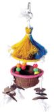 Tropical Teasers Tiki Hut Bird Toy