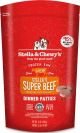 STELLA & CHEWY'S Dog Raw Frozen Stella's Super Beef 1.5oz Patties 3lb