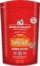 STELLA & CHEWY'S Dog Raw Frozen Stella's Super Beef 1.5oz Patties 3lb