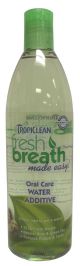 Tropiclean Fresh Breath Water Additive 16oz