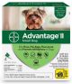 Advantage II Dog 3-10 lbs