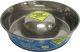 Premium Rubber-Bonded Stainless Steel Slow Feed Bowl Medium