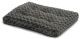 Quiet Time Deluxe Ombre' Gray Swirl Fur Pet Bed 22 inch