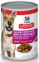 Science Diet Savory Stew with Beef & Vegetables 12.8oz can