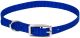 Flat Nylon Collar Blue - 3/8