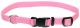 Flat Nylon Collar Pink - 3/8