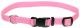 Flat Nylon Collar Pink - 3/8