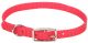 Flat Nylon Collar - Red