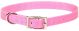 Flat Nylon Collar Pink - 5/8