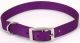 Flat Nylon Collar Purple - 5/8