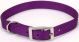 Flat Nylon Collar Purple - 5/8