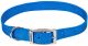 Flat Nylon Collar Blue Lagoon - 3/4