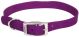 Flat Nylon Collar Purple - 3/4