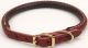 Circle T Latigo Leather Round Collar w/ Solid Brass Hardware 3/8