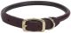 Circle T Latigo Leather Round Collar w/ Solid Brass Hardware 5/8