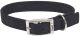 Flat Nylon Collar Double Ply - Black