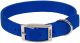 Flat Nylon Collar with Jewels - Blue